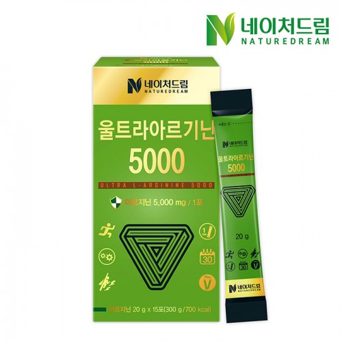 울트라 아르기닌 5000 영양 성분 20g x 15포